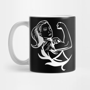 woman strong Mug